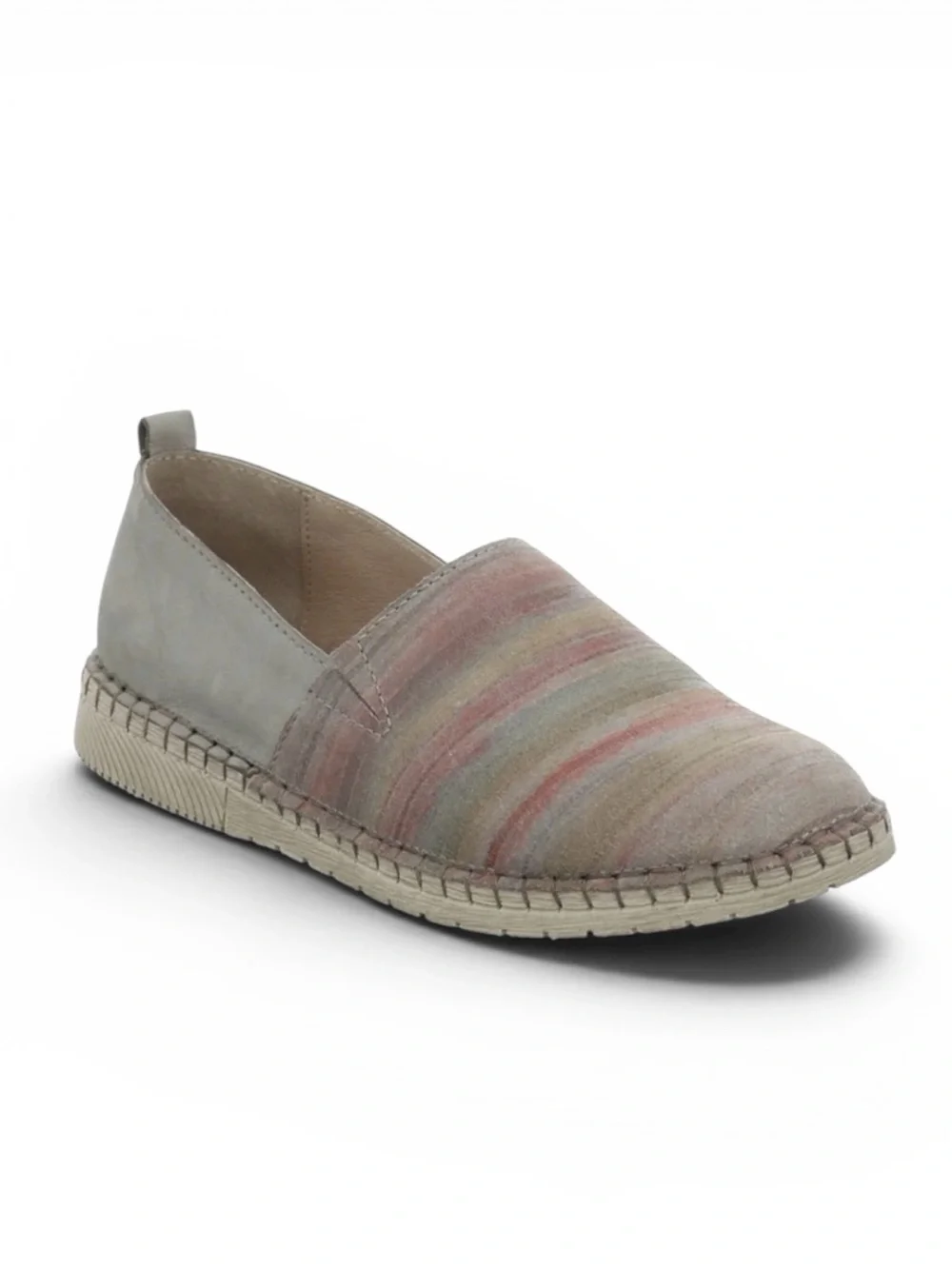 Josef Seibel Sofie 02 Slip-on Espadrille in Graphite Kombi Size EU 41